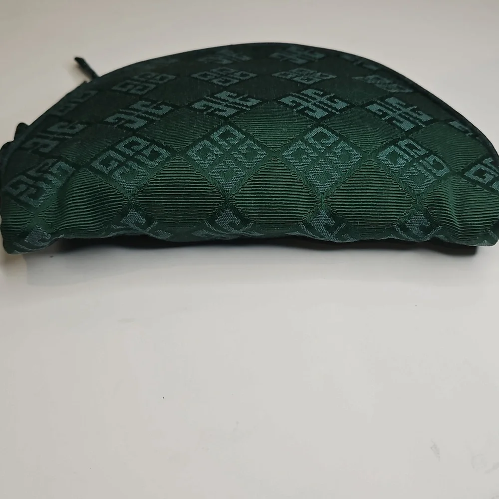 Givenchy Amarige Green Fabric Cosmetic Pouch